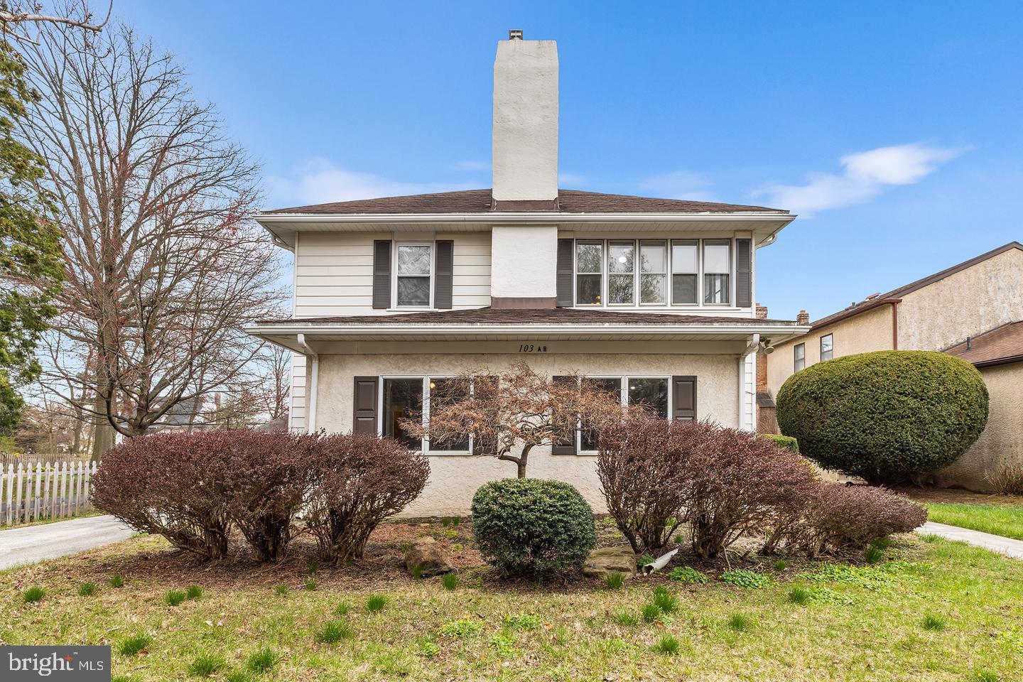 103 Llandaff Road Havertown, PA 19083 - Photo 2 of 36 a front view of a house with garden