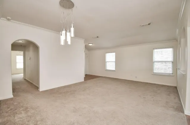 a view of livingroom and window