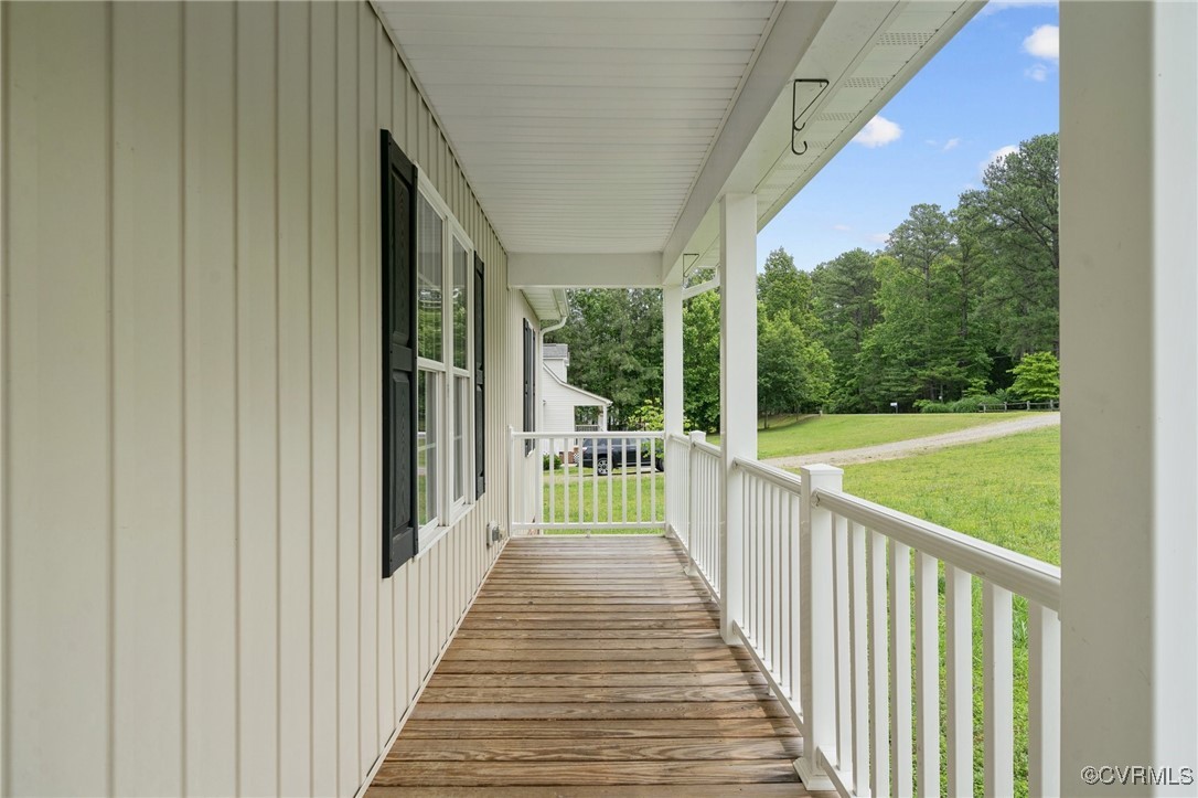 241 Deep Landing Road Tappahannock, VA 22560 - Photo 26 of 33 Porch with a lawn
