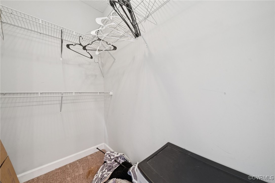 241 Deep Landing Road Tappahannock, VA 22560 - Photo 10 of 33 Walk in closet with carpet