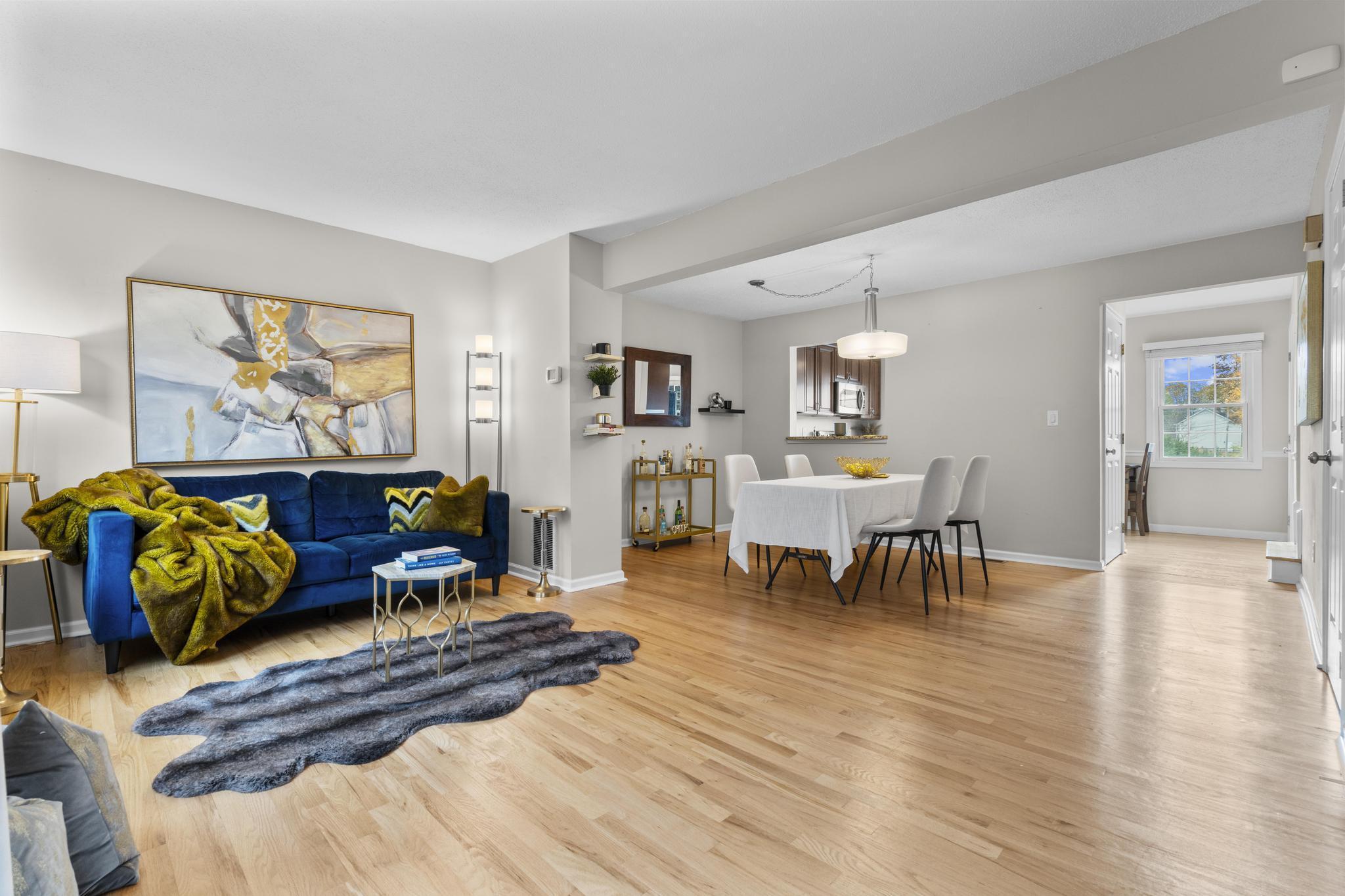 26 Summit Street, Unit 26 Derby, CT 06418 - Photo 19 of 35 a living room with furniture and a wooden floor