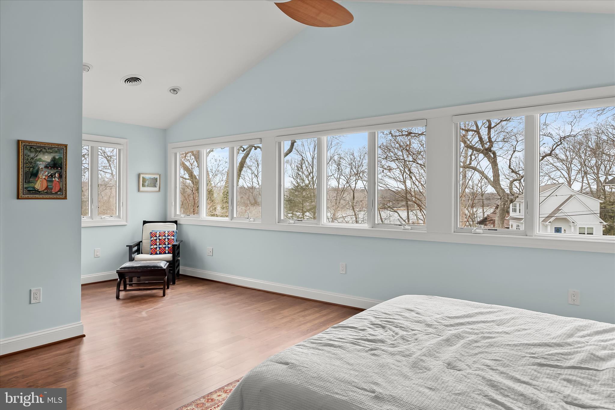 620 Jumpers Hole Road Severna Park, MD 21146 - Photo 13 of 43 a bedroom with a bed and wooden floor