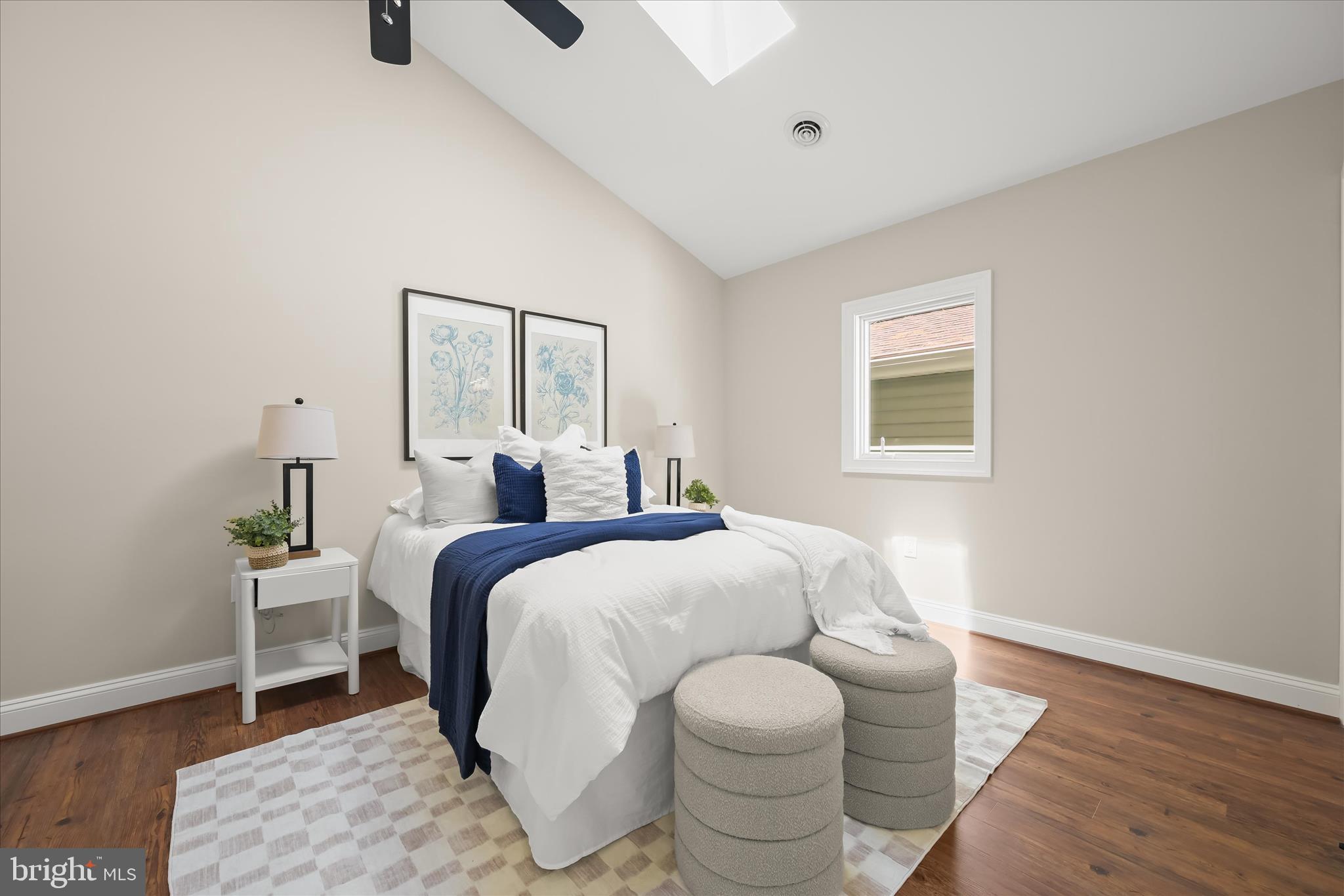 620 Jumpers Hole Road Severna Park, MD 21146 - Photo 75 of 112 a bedroom with a bed and wooden floor