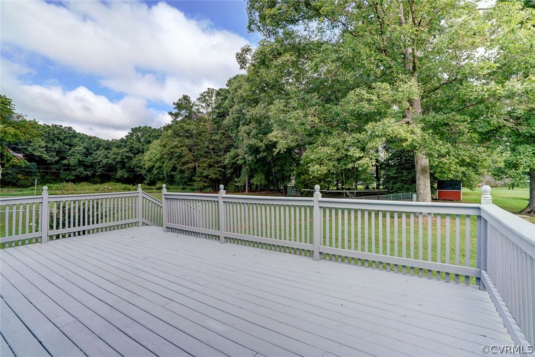 2820 Congress Road North Chesterfield, VA 23237 - Photo 24 of 37 a view of deck with wooden floor and fence
