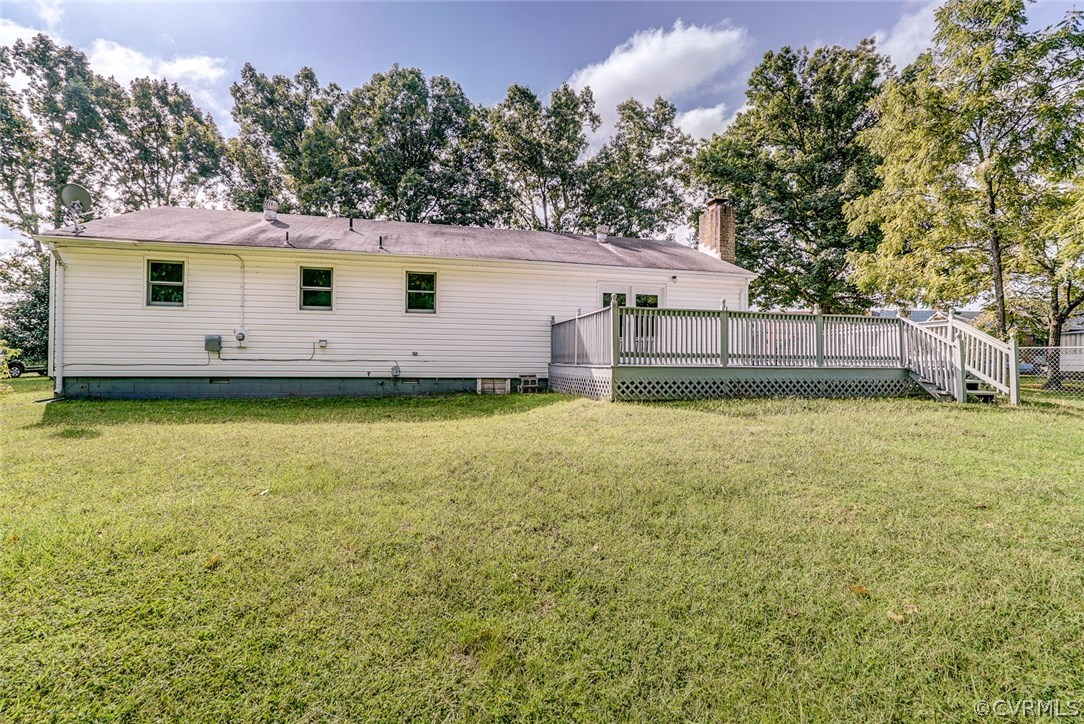 2820 Congress Road North Chesterfield, VA 23237 - Photo 27 of 37 a front view of a house with a yard