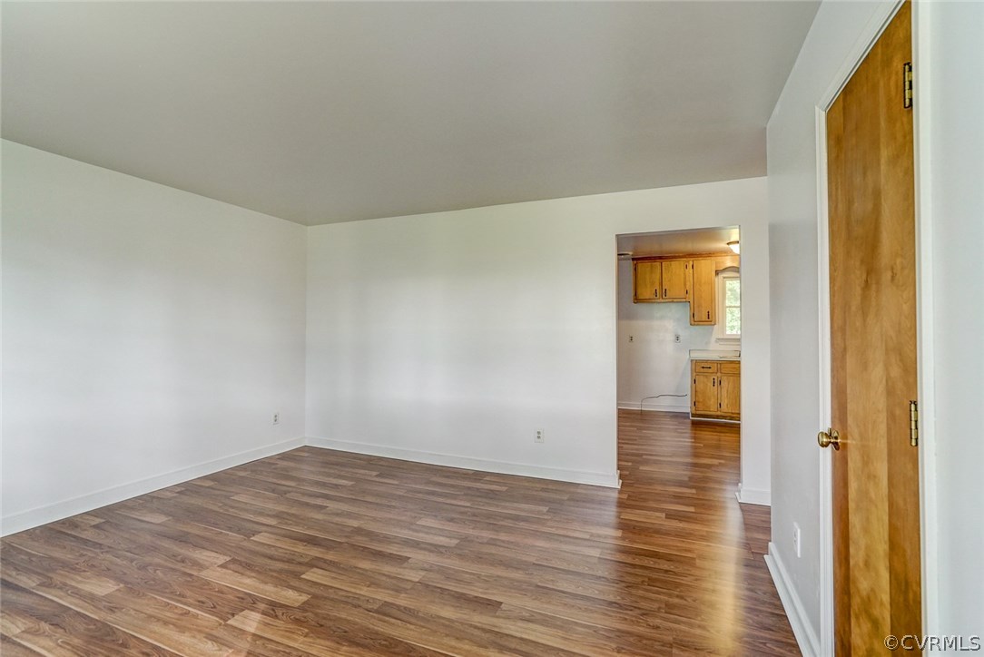 2820 Congress Road North Chesterfield, VA 23237 - Photo 7 of 37 a view of empty room with wooden floor and fan