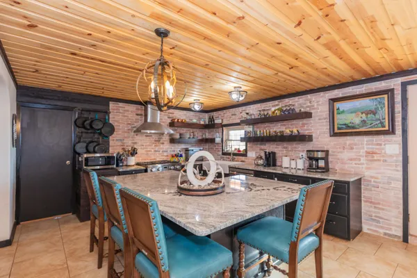 a bedroom with a bed and a walk in closet