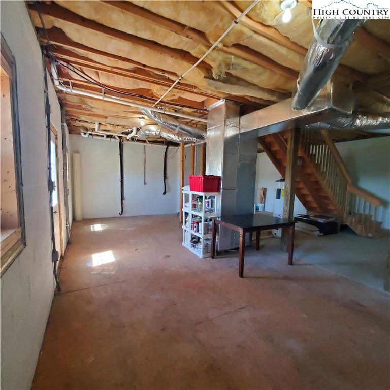 161 Alexander Drive Boone, NC 28607 - Photo 20 of 28 a view of a room with wooden walls