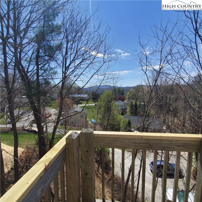 161 Alexander Drive Boone, NC 28607 - Photo 25 of 28 a view of a balcony with yard