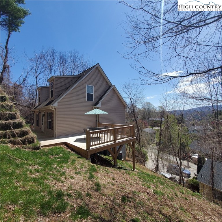 161 Alexander Drive Boone, NC 28607 - Photo 28 of 28 a front view of a house with a yard