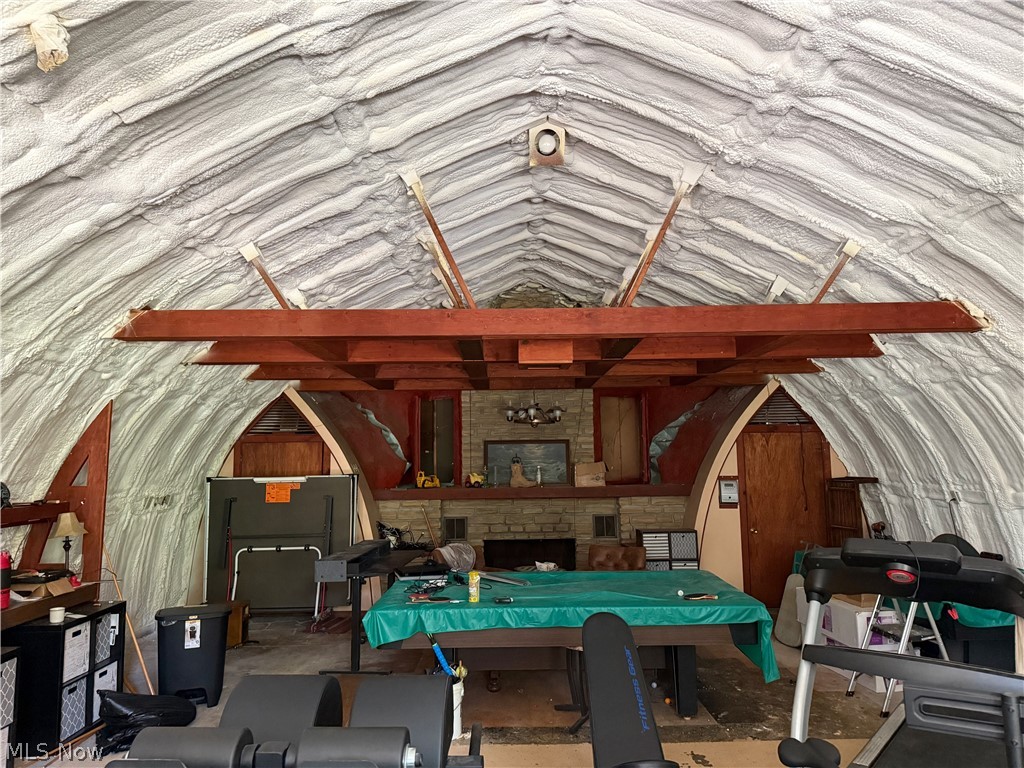 11811 Gaston Road Rogers, OH 44455 - Photo 37 of 38 Q-Hut sQ-Hut spans over 1,000 square feet with both electric and a restroom. Currently used for recreation!pans over 1,000 square feet with both electric and a restroom. Currently used for recreation!