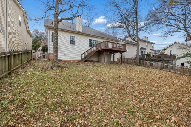 a house with trees in front of it