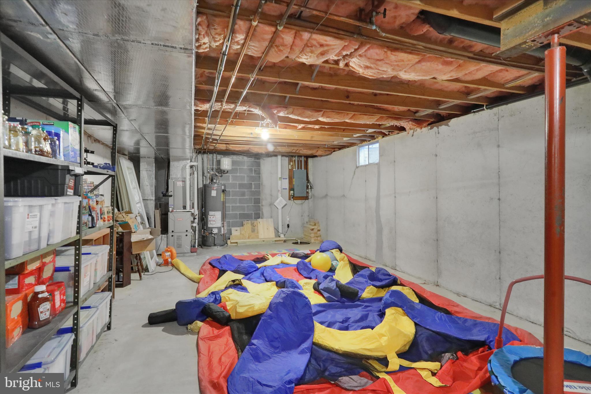 2930 Reedy Road Sinking Spring, PA 19608 - Photo 32 of 45 Large unfinished basement with bounce house