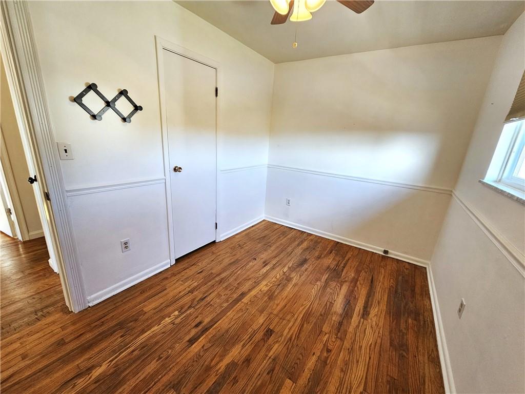 263 Lacock Street Washington, PA 15301 - Photo 14 of 33 wooden floor in an empty room