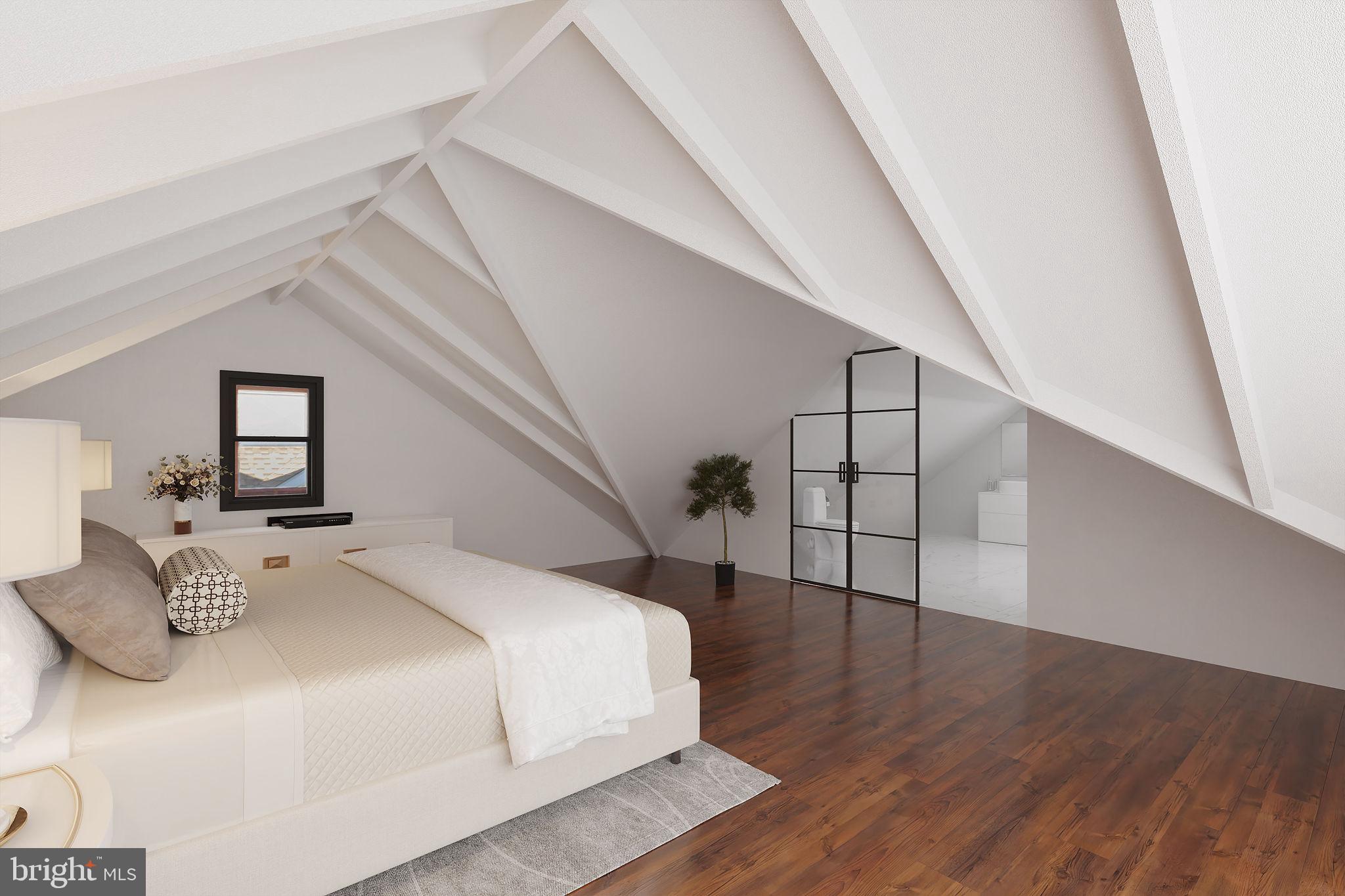 140 Maddock Avenue Hamilton, NJ 08610 - Photo 23 of 29 a bedroom with a bed and wooden floor