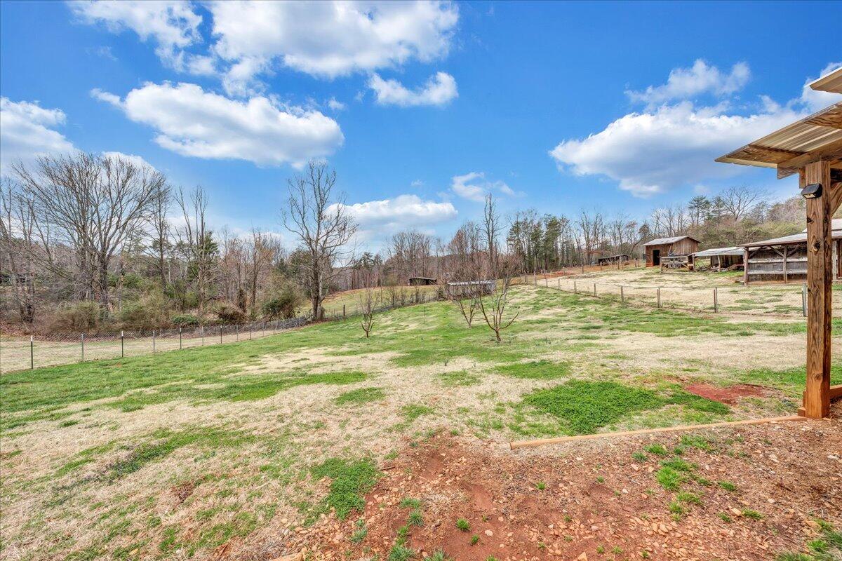 2152 Egg Farm Road Patrick Springs, VA 24133 - Photo 25 of 32 a view of a yard with a house