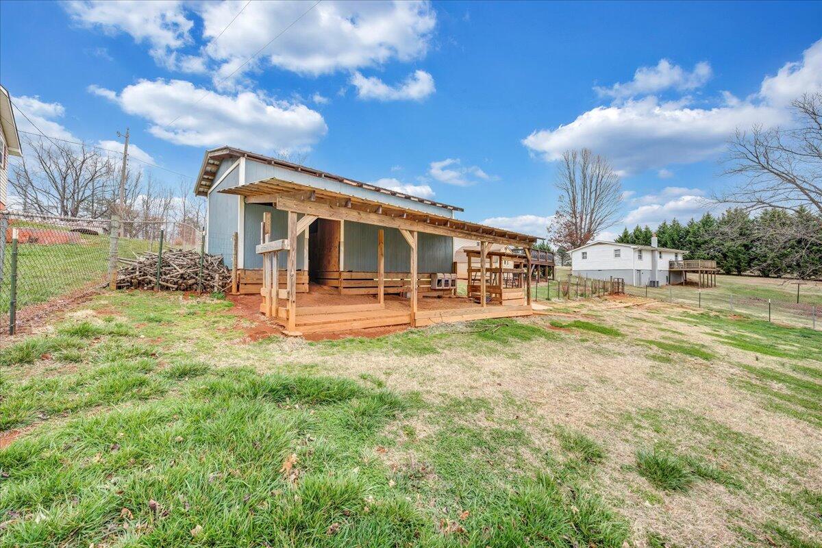 2152 Egg Farm Road Patrick Springs, VA 24133 - Photo 28 of 32 a front view of a house with a yard