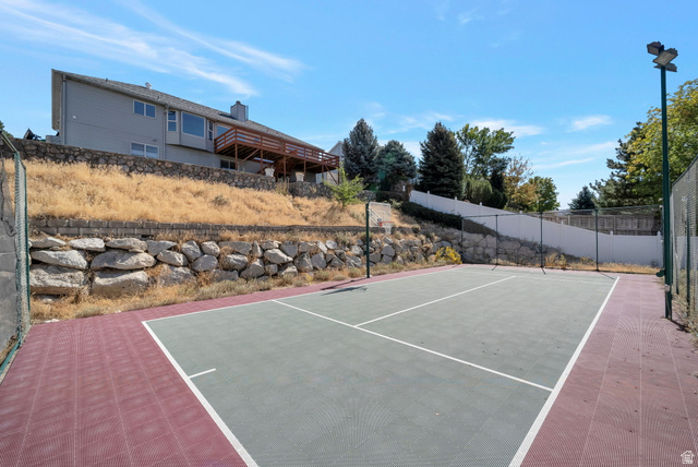 11922 Bluff View Drive Sandy, UT 84092 - Photo 28 of 30 View of sport court featuring community basketball court