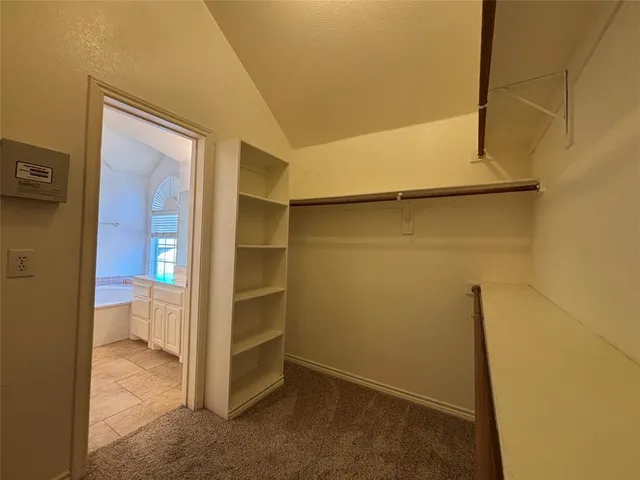 a view of empty room