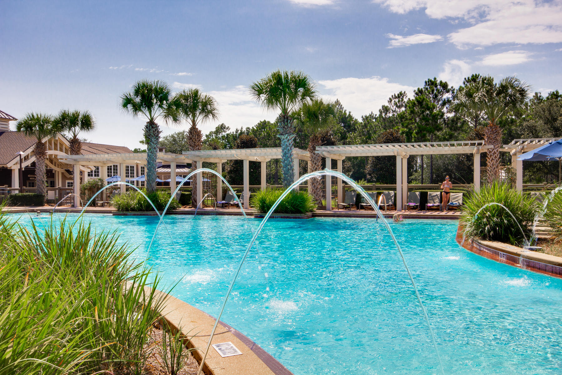 193 Sidecamp Road, Unit LOT 55 Watersound, FL 32461 - Photo 4 of 12 a view of a house with backyard porch and sitting area
