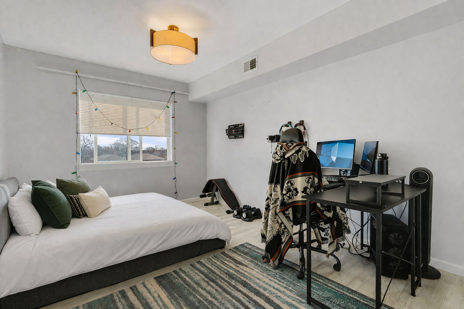 9820 South Pulaski Road, Unit 315 Oak Lawn, IL 60453 - Photo 14 of 20 a bedroom with furniture and a window