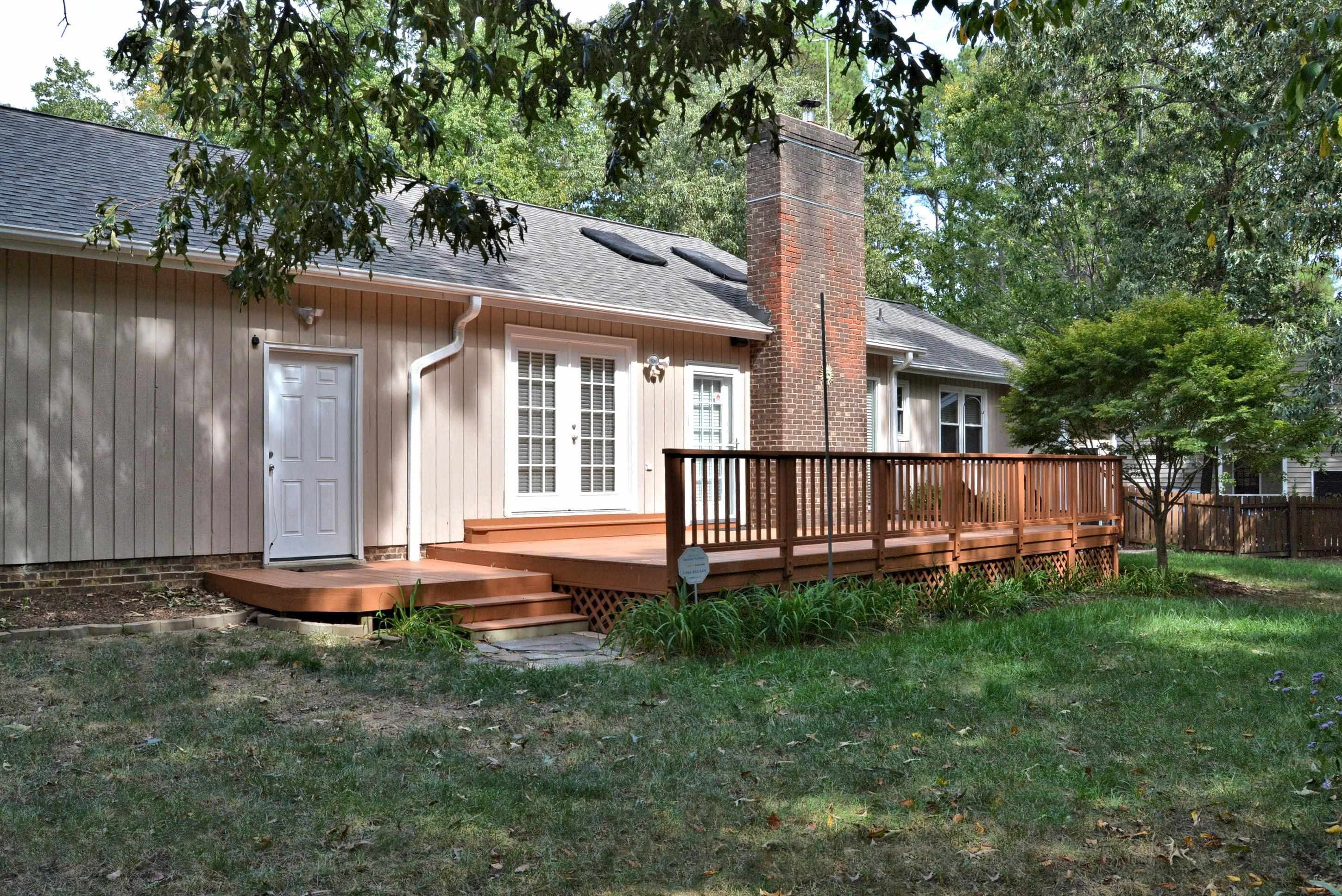 7409 Peppercorn Court Raleigh, NC 27613 - Photo 35 of 47 Deck Replaced & Stained 2018