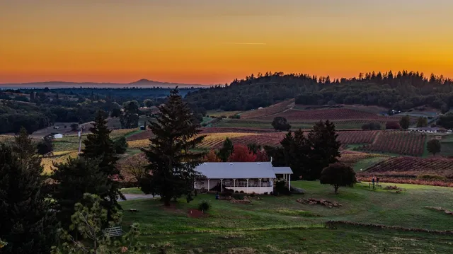 a view of swimming pool and outdoor seating