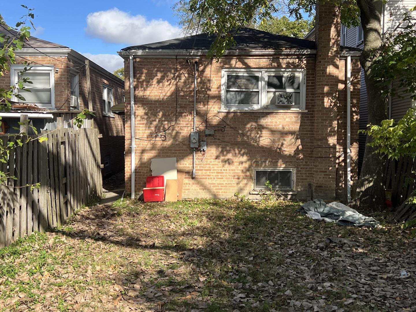 2115 West 68th Place Chicago, IL 60636 - Photo 3 of 3 a flag is sitting in front of a house