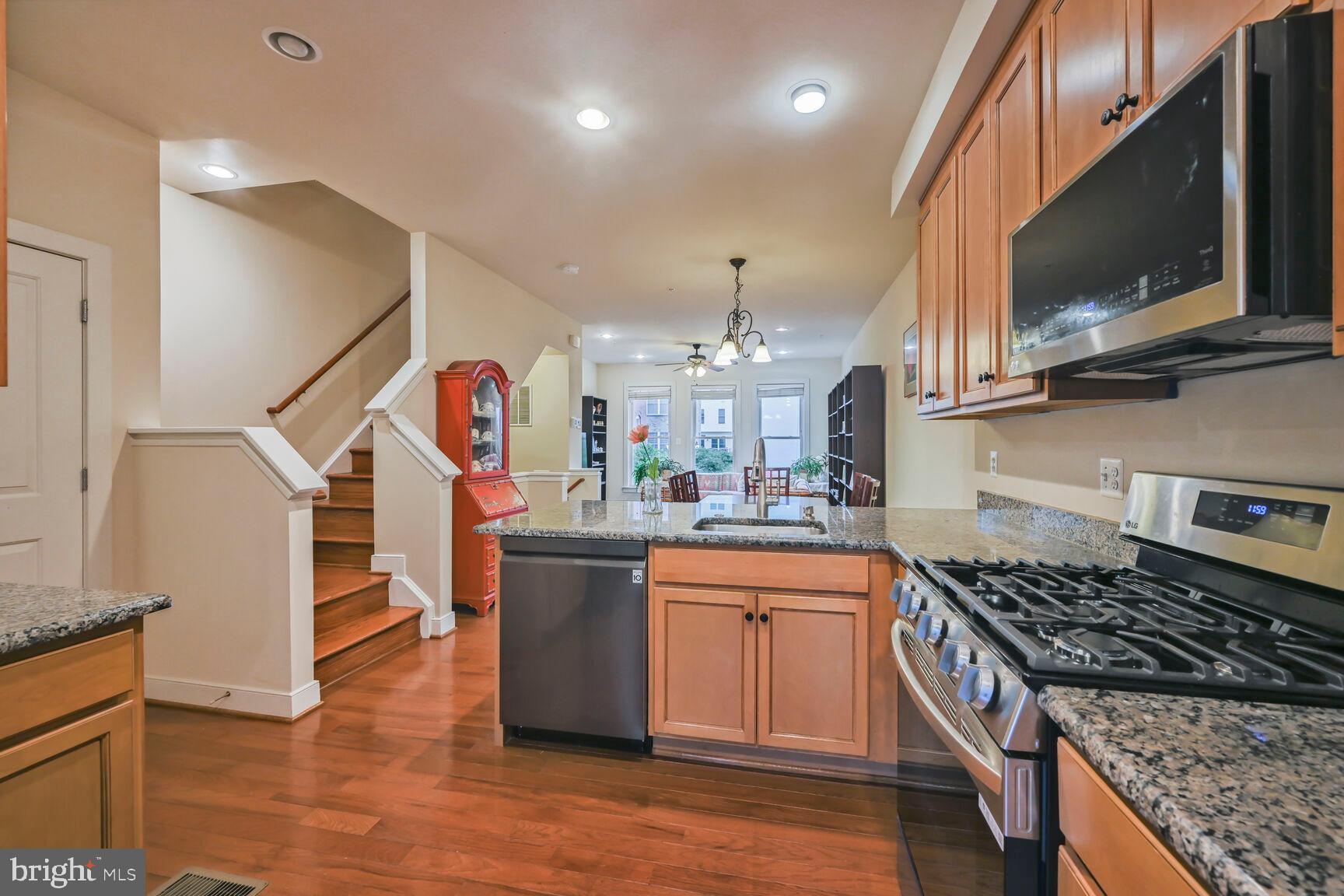 311 I Street Southeast Washington, DC 20003 - Photo 7 of 22 Modern kitchen has table space, too