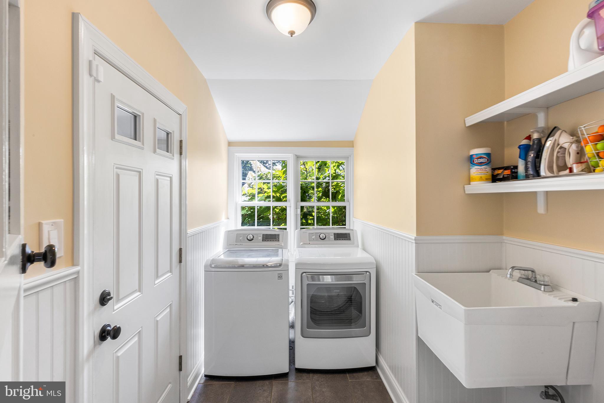 1479 Makefield Road Yardley, PA 19067 - Photo 18 of 30 Mudroom with Laundry, Utility Sink & Garage Access