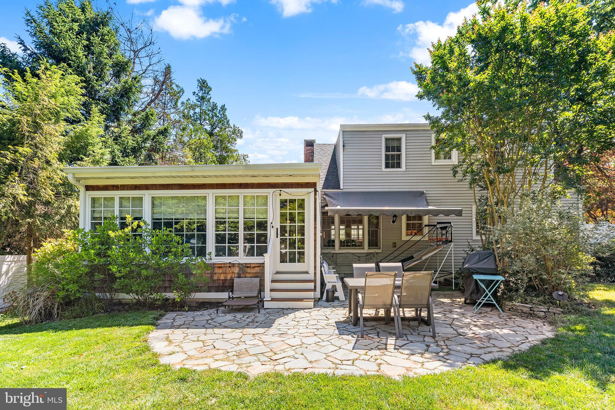 1479 Makefield Road Yardley, PA 19067 - Photo 28 of 30 Back Patio with Retractable Awning