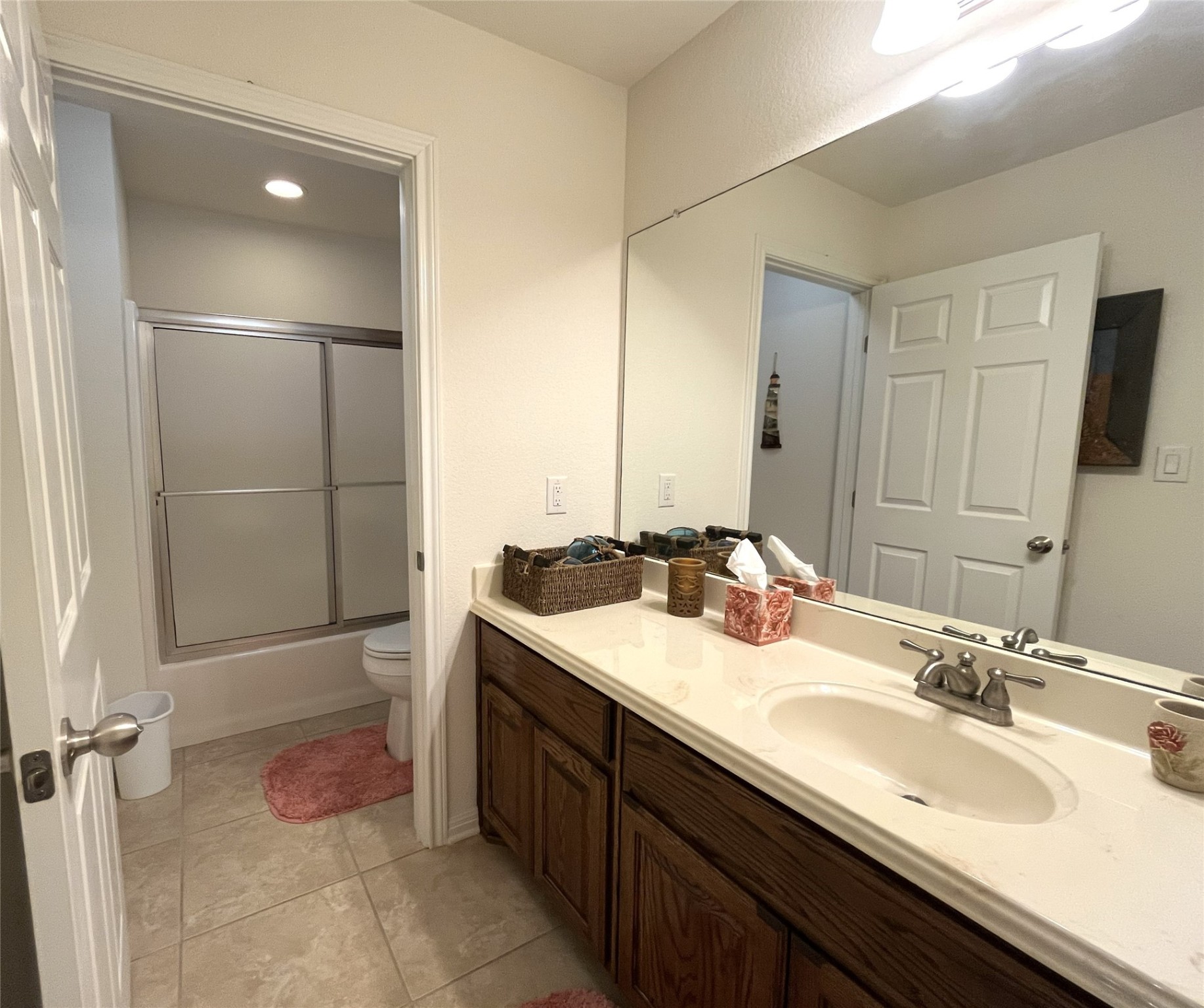 19846 Post Oak Loop Thornton, TX 76687 - Photo 37 of 44 a bathroom with a sink a vanity and a mirror