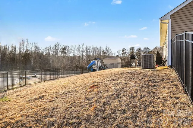 a view of a terrace with a snow