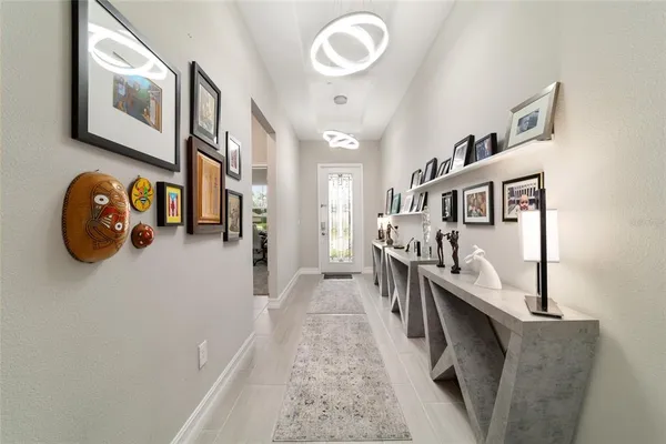 a view of entryway and hall