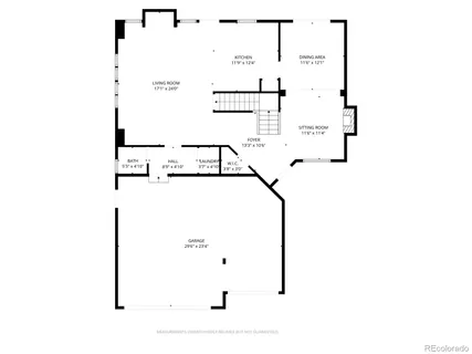 a picture of floor plan