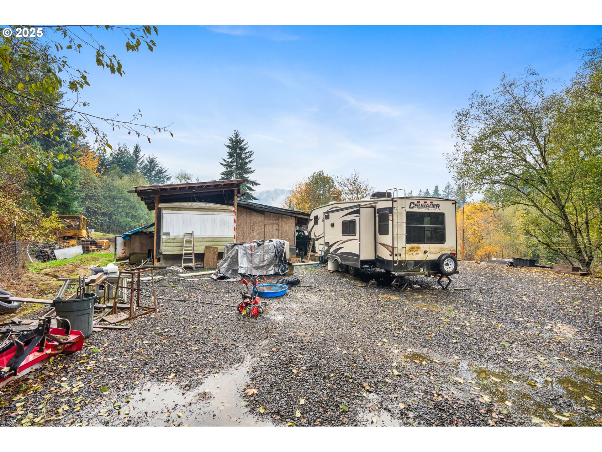 1586 King Road Winlock, WA 98596 - Photo 26 of 31 a view of a outdoor space with seating area