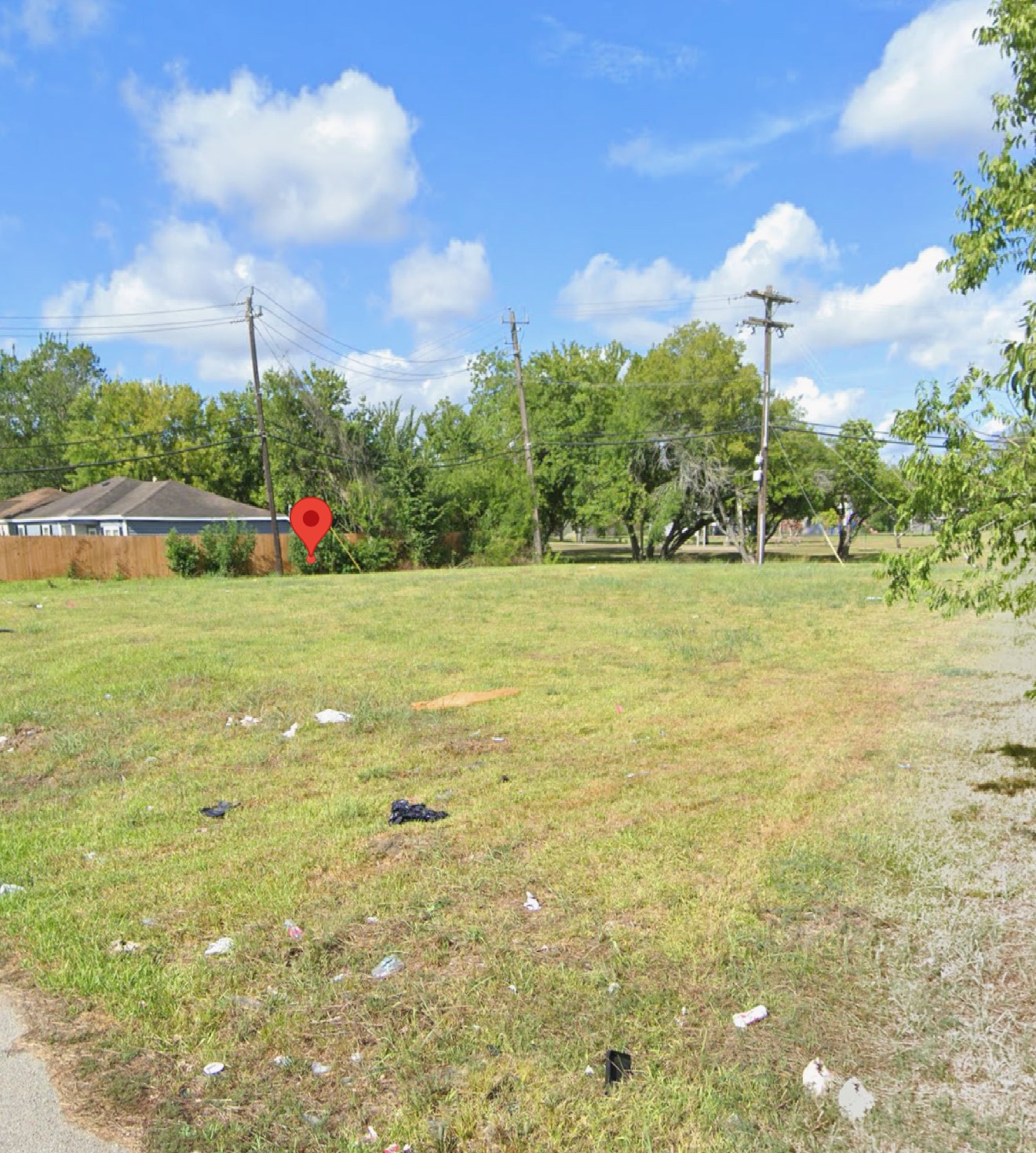 0 Darnay Drive Houston, TX 77033 - Photo 1 of 4 a view of a lake with a big yard