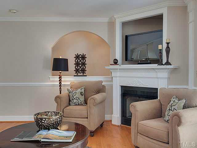 2924 Buckingham Road Durham, NC 27707 - Photo 12 of 25 Bright Open Family Room that Exits to the Deck.
