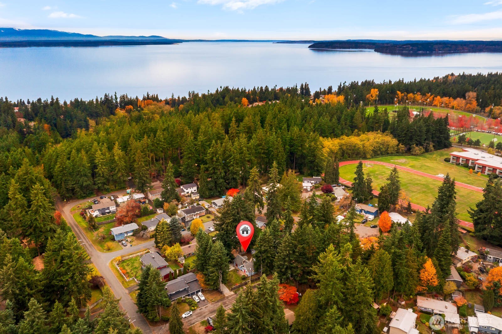 17110 66th Place West Edmonds, WA 98026 - Photo 2 of 38 a view of a lake and a mountain view