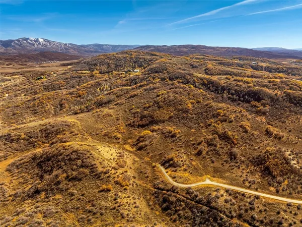 a view of city and mountain
