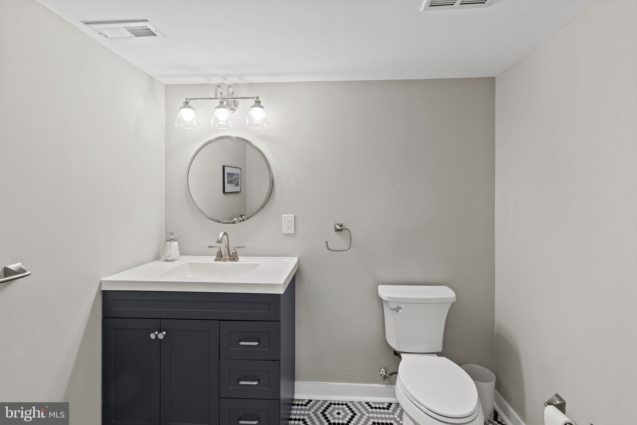 1259 Thomas Road Wayne, PA 19087 - Photo 44 of 56 New Half Bath In basement