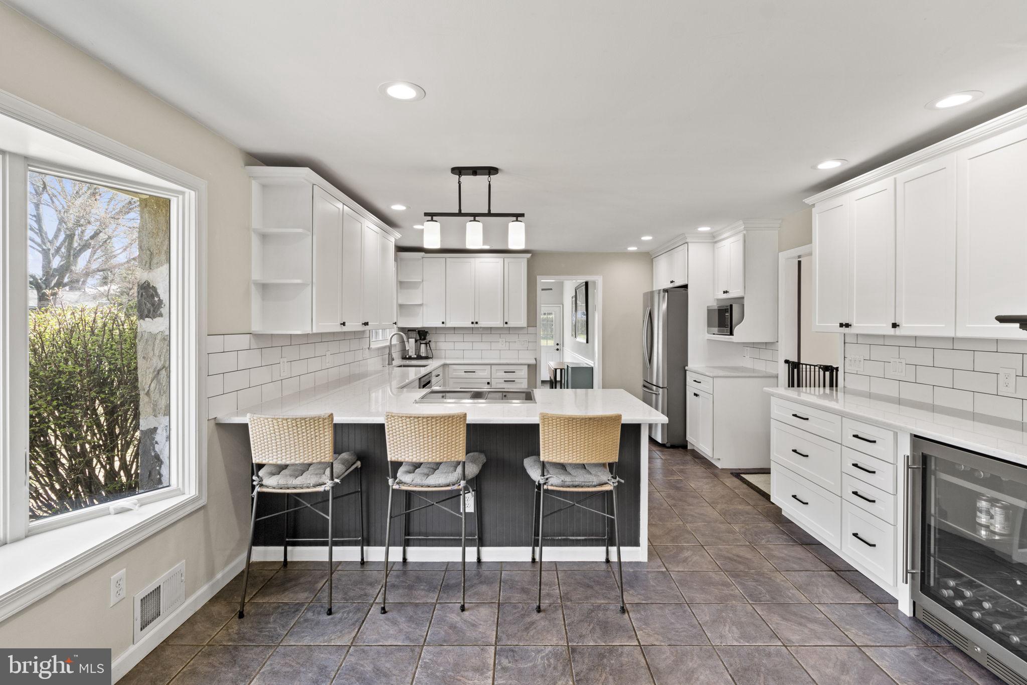 1259 Thomas Road Wayne, PA 19087 - Photo 9 of 56 Renovated Kitchen