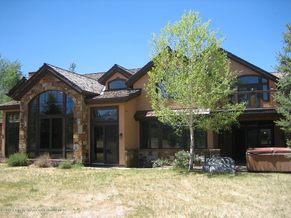 534 Diamond A Ranch Road Carbondale, CO 81623 - Photo 1 of 1 a view of a house with yard and sitting area