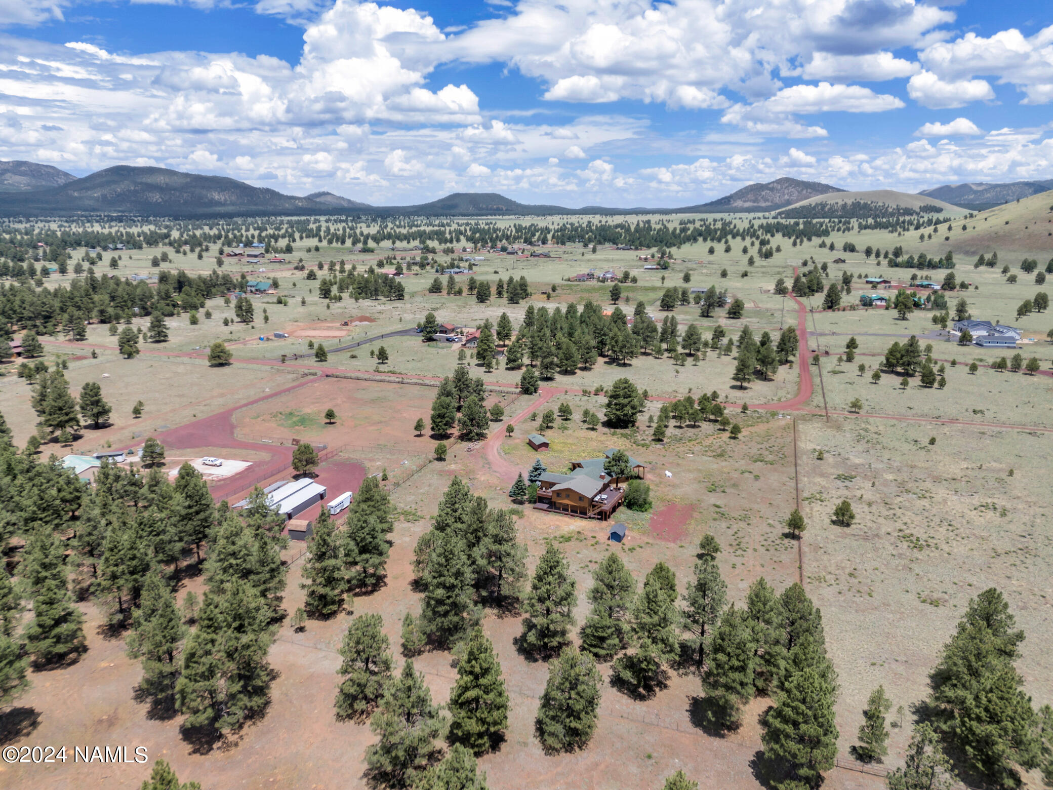 15312 Rabbit Brush Road Parks, AZ 86018 - Photo 55 of 59 a view of a city with green space