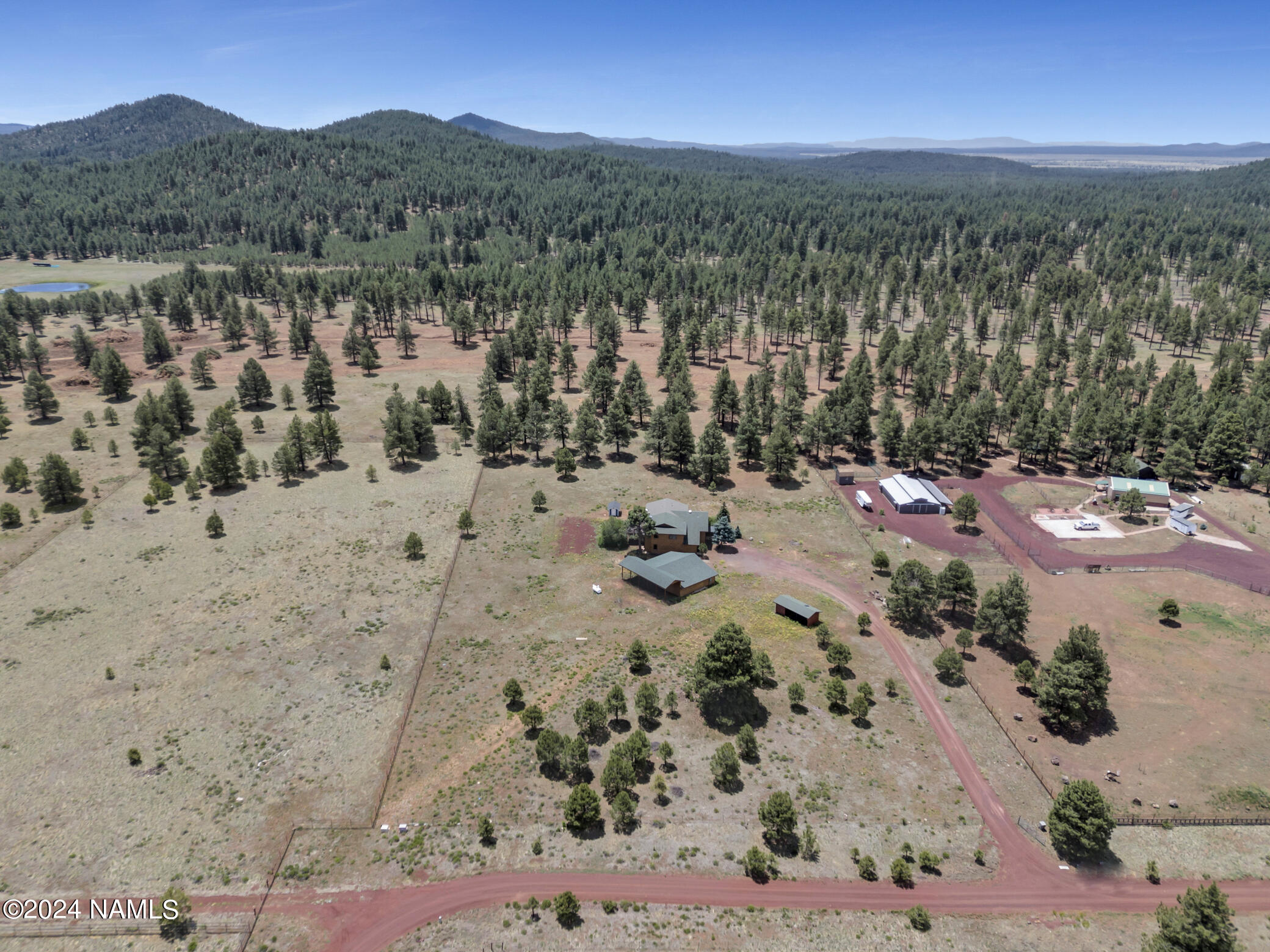 15312 Rabbit Brush Road Parks, AZ 86018 - Photo 58 of 59 a view of outdoor space with mountain view