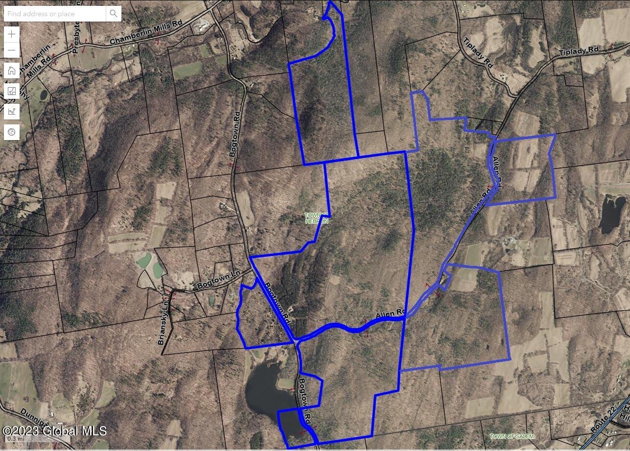 1032 Bogtown Road Hebron, NY 12865 - Photo 6 of 59 aerial map