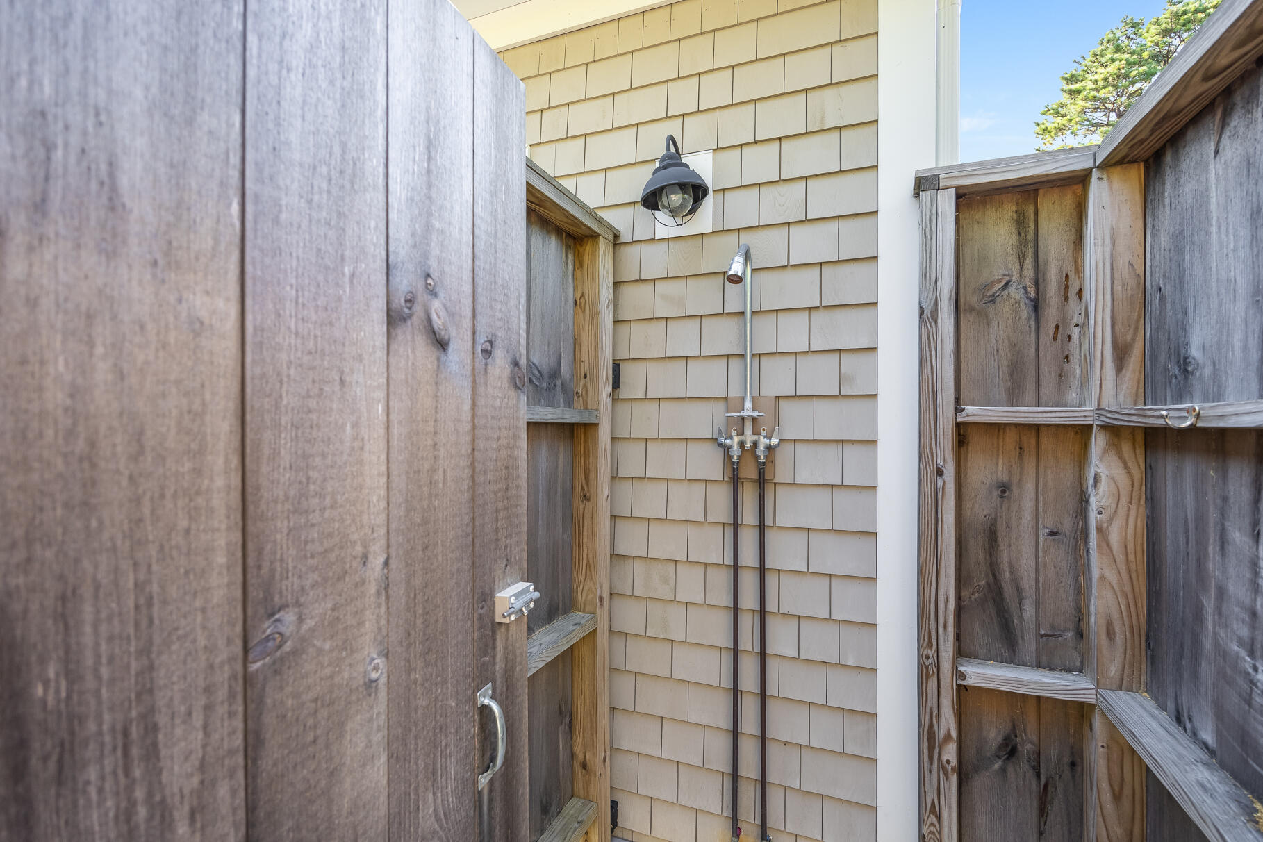 105 High Meadow Road Wellfleet, MA 02667 - Photo 15 of 52 a bathroom with a shower