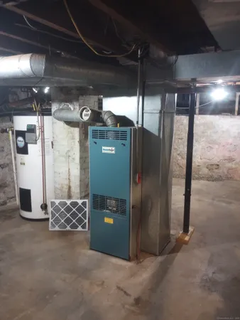 a view of water heater room