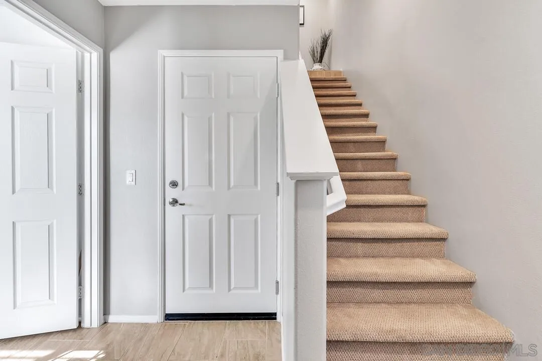 2840 Athens Road, Unit 10 Chula Vista, CA 91915 - Photo 14 of 35 a view of an entryway with staircase
