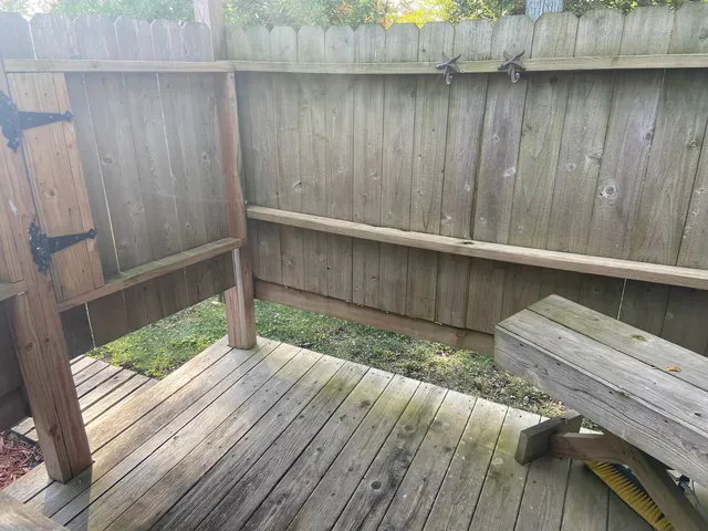 a view of lake from a balcony